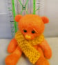 Needle felted tiny teddy bear - Image 5