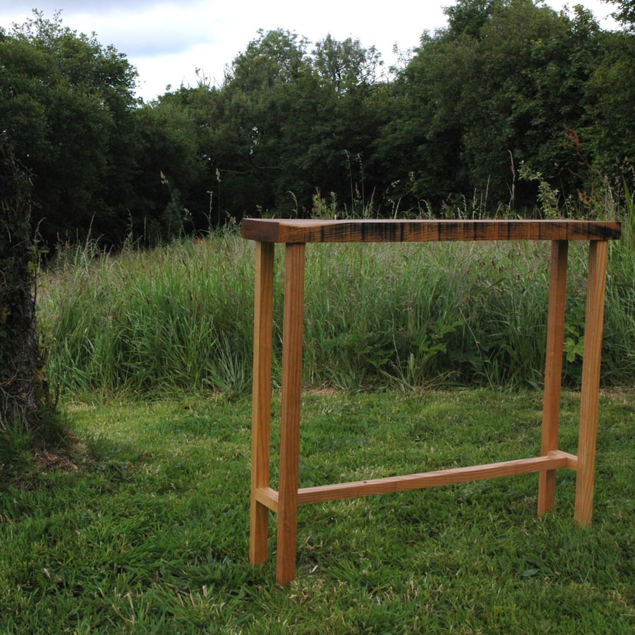 Reclaimed Oak & Ash Console Table