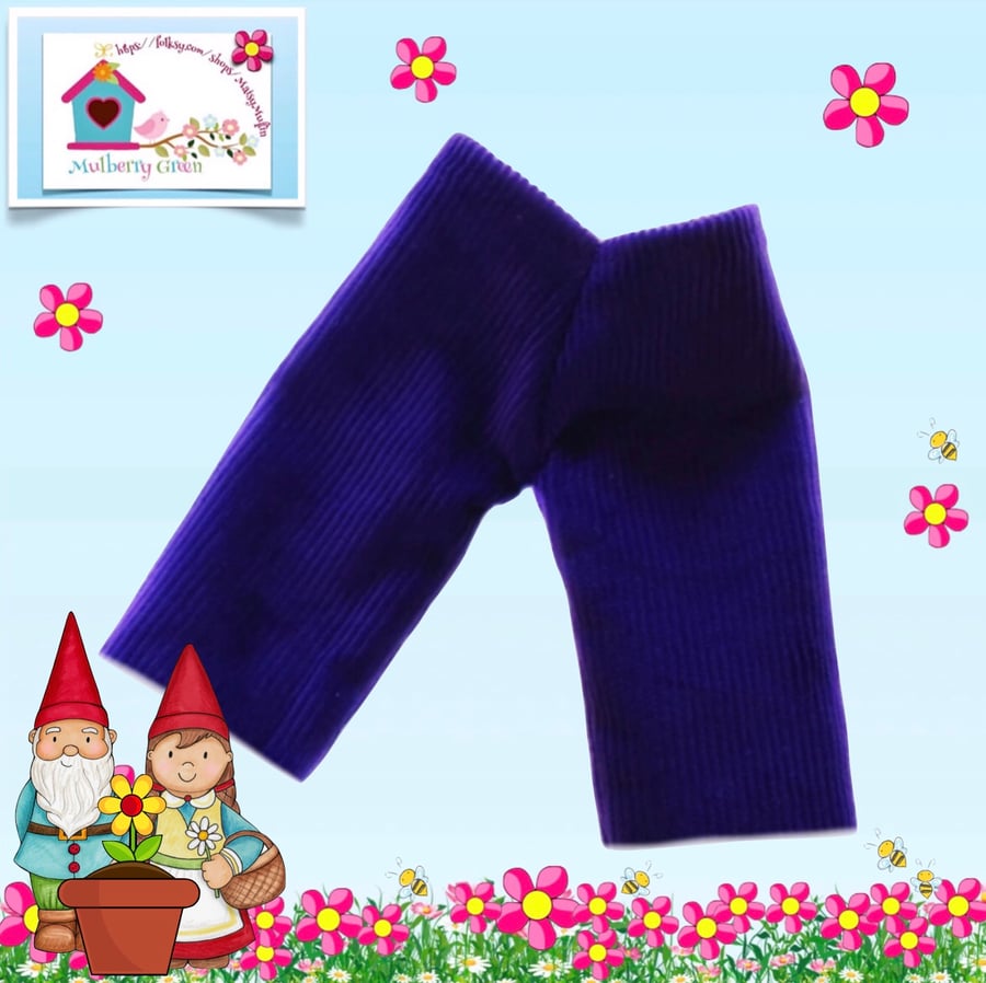 Purple Corduroy Trousers