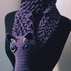 Purple Dragon Scarf