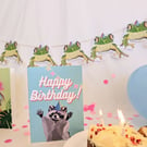 Frog Birthday Bunting