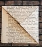 Set of Five Hand-Folded Corner Bookmarks – Purple, Gold & Upcycled Book Pages - Image 7