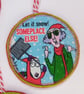 Christmas Decoration cartoon woman with humorous phrases - hanging ornament - Image 5