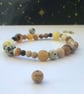 'Surface of the Planets' beaded stretchy bracelet - Image 2