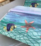 Seascape scene pillow box gift box - Image 4