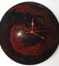 "Passion Tree" Unique Hand-painted Handcrafted Clock Abstract Wall Art  - Image 2