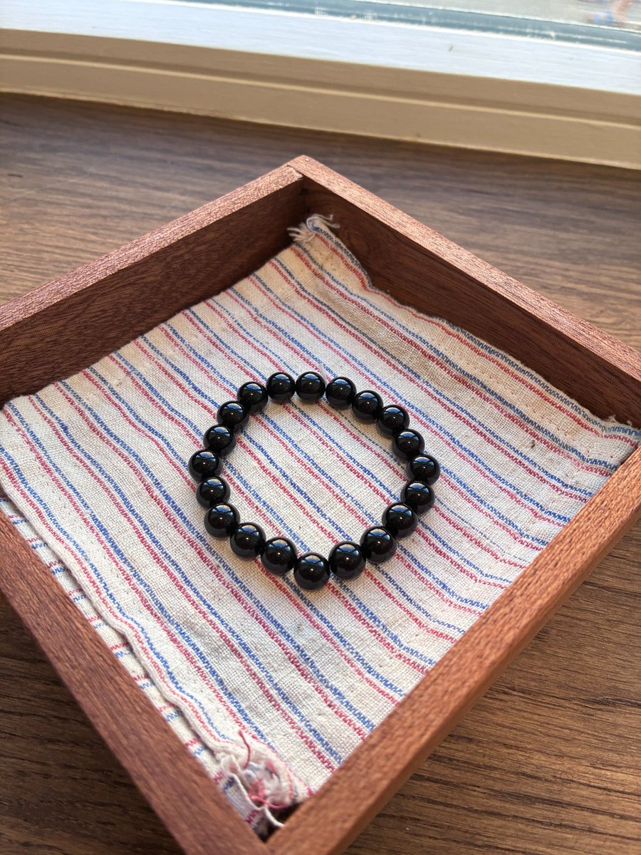 obsidian bracelet