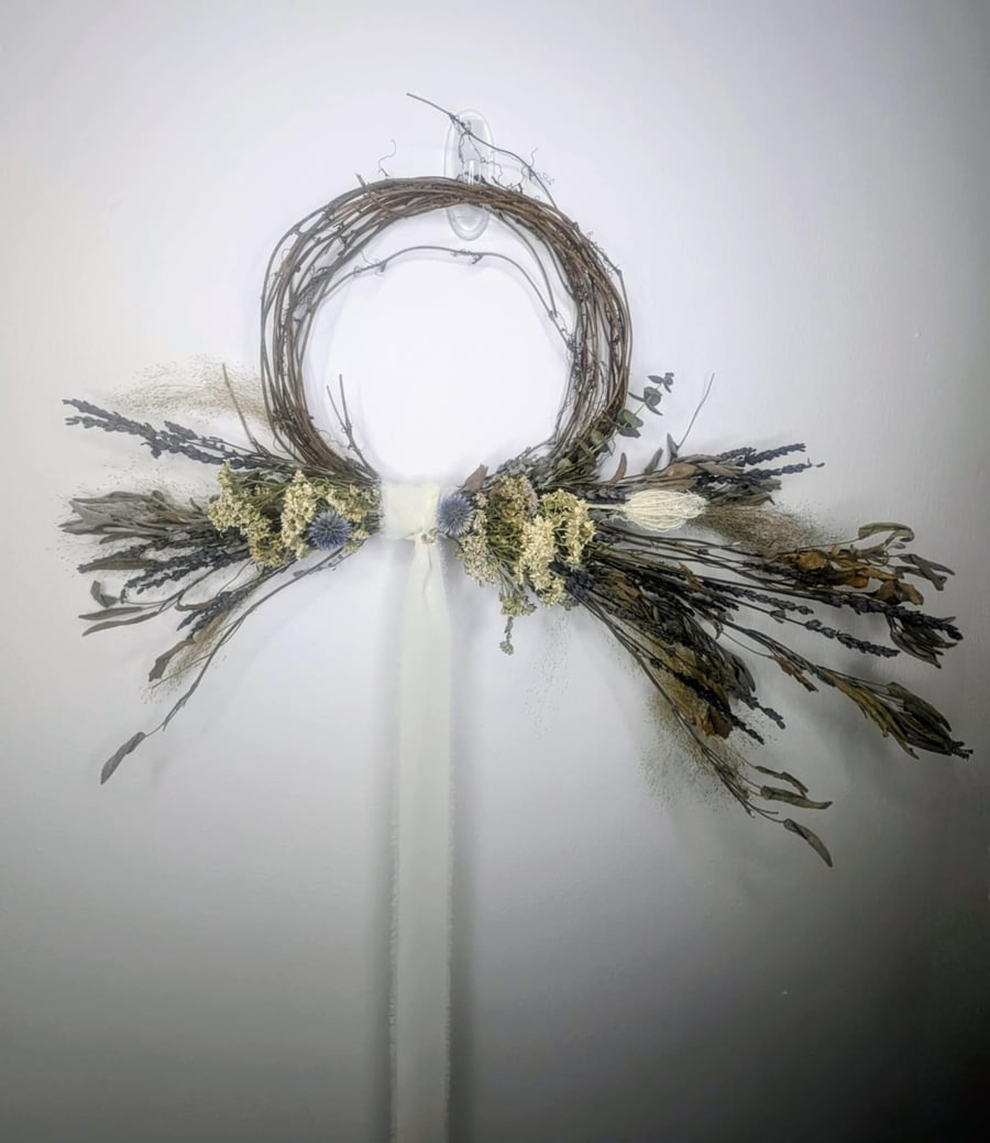 Protection  - Dried Floral Wreath