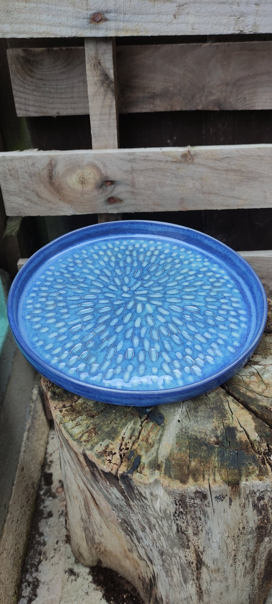 Peacock plate