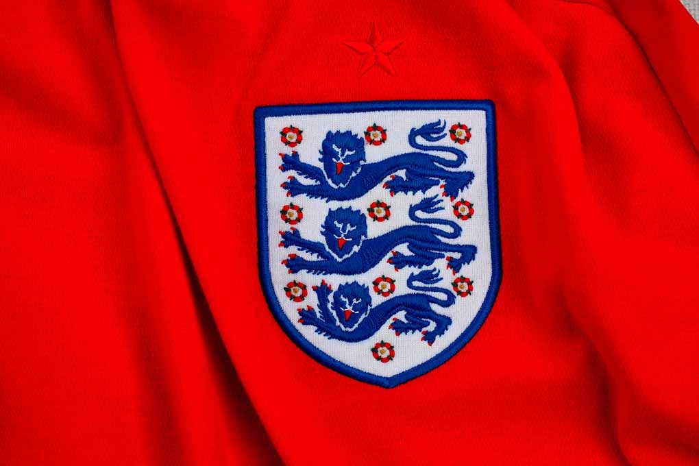 England Three Lions Photograph Print