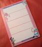 Alice in Wonderland Notepad, imperfectly perfect