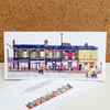 Harrogate Road - Chapel Allerton - Leeds Greetings Card