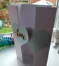 Romantic heart front fold card - Image 2