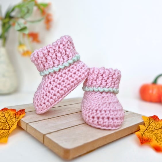 Summerween Baby Booties – Halloween Pumpkin Gift