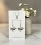 Charm Earrings - Medium Turtle