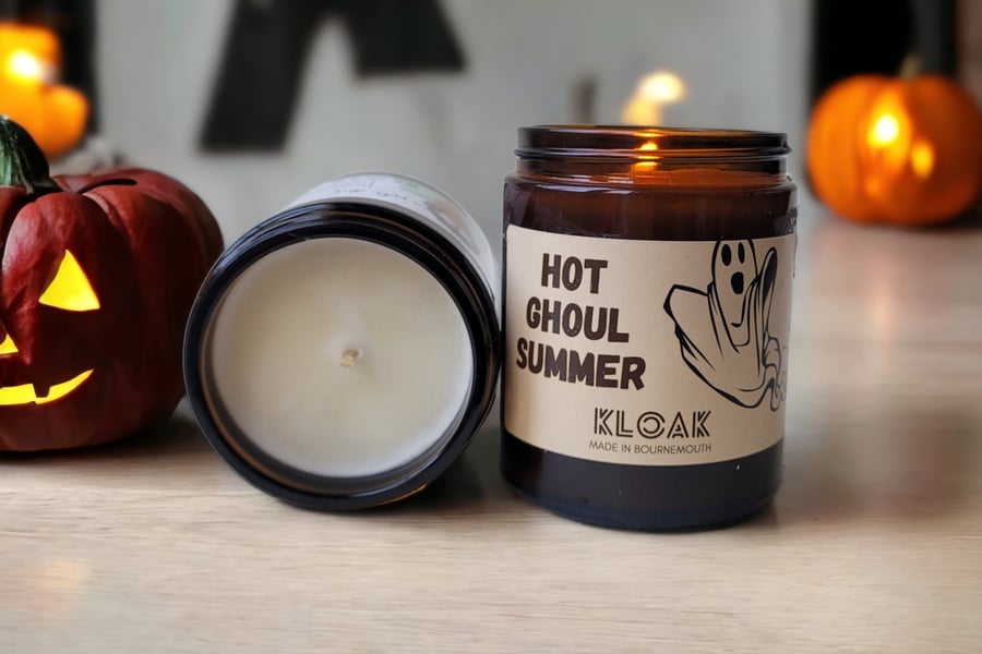 Hot Ghoul Summer Halloween Candle