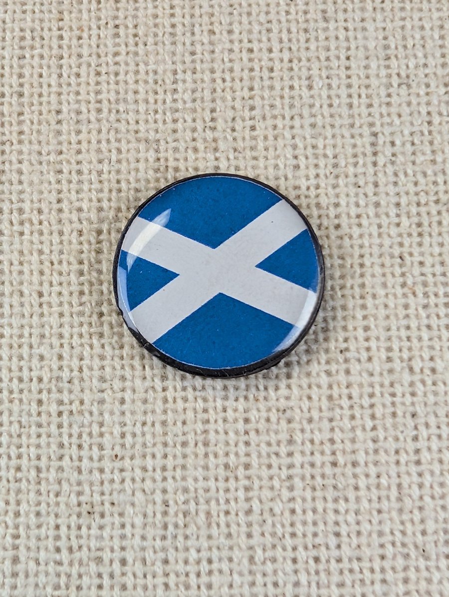 Scotland Flag - Fridge Magnet - Resin Finished - Scottish Flag