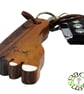 Funky Foot key fob in Tigerwood – SKU-FF8 - Image 4