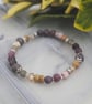 Labradorite & amethyst stretch bracelet  - Image 4