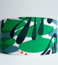 SECONDS SALE - Hand printed 40cm diameter lampshade. Navy, Teal, Orange, Green