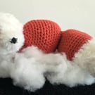 Sleeping Crochet Fox