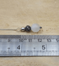 Minimalist selenite sphere pendant necklace - Image 4