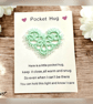 Tatted lace heart pocket hug - Image 8