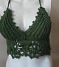 Handmade Ember & Ivy Crochet Festival Bralette: Adjustable Cotton Crop Top - Image 5