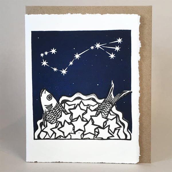 StarGazey Skies - Scorpio Zodiac Birthday Card (Oct 23-Nov 21)