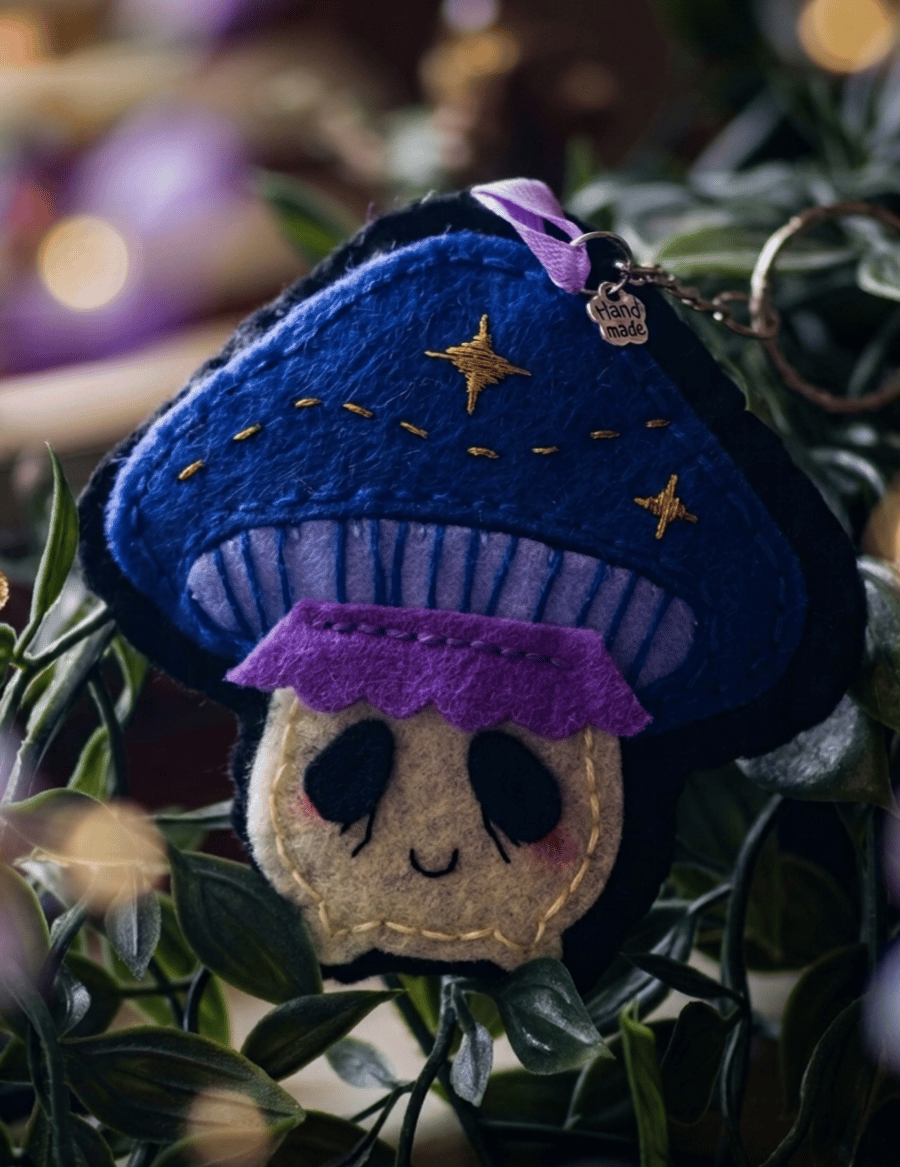 Spooky Mushroom Charm 