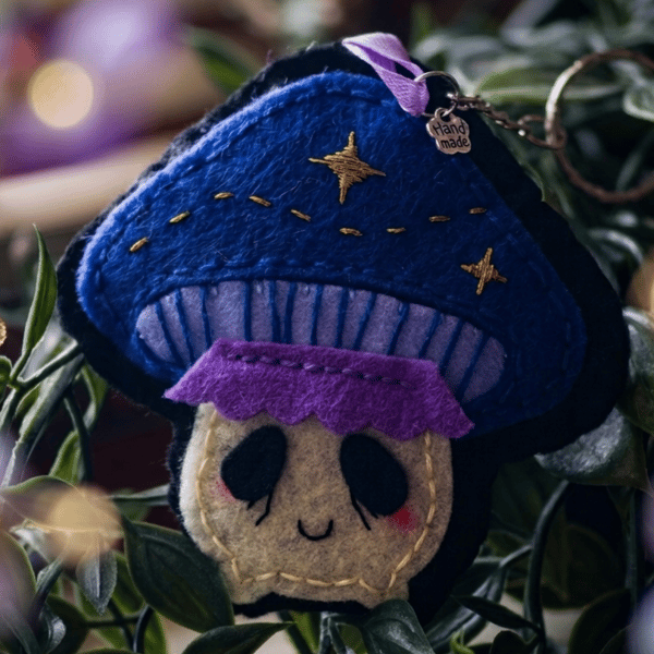 Spooky Mushroom Charm 
