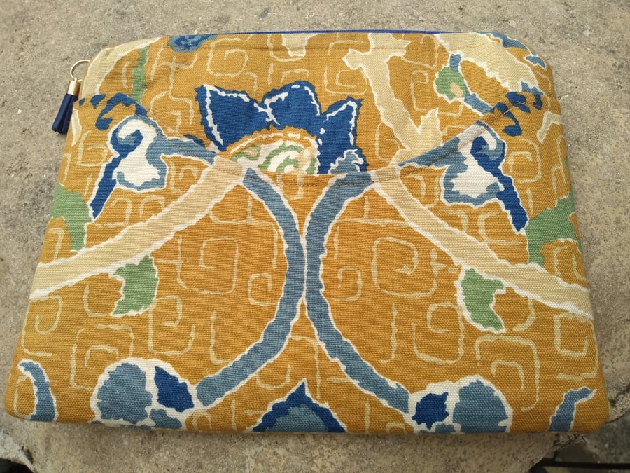 Vintage Fabric Padded iPad &Tablet Case