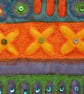 Individually Hand Crafted Textile Blank Card - Image 3