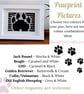 Pawprint Pictures & Mats, choose your colours. - Image 2