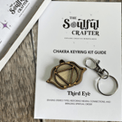 Third Eye Chakra Creative Mindfulness Keyring Craft Kit