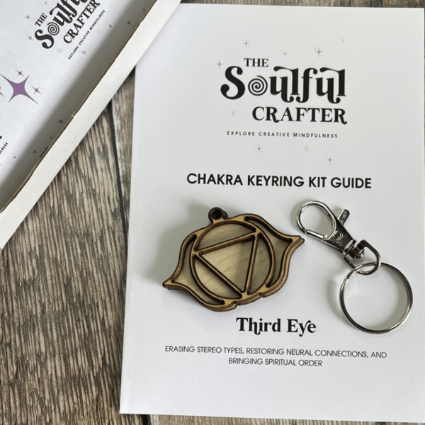 Third Eye Chakra Creative Mindfulness Keyring Craft Kit