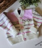 Designer Baby Girl's Hand Knitted Cardigan  3-6 months size - Image 5