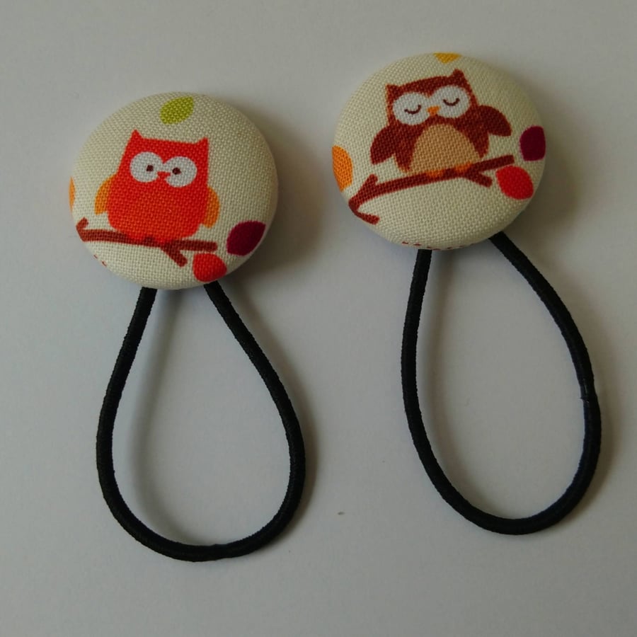 Owl Hair Bobble Hair Bands