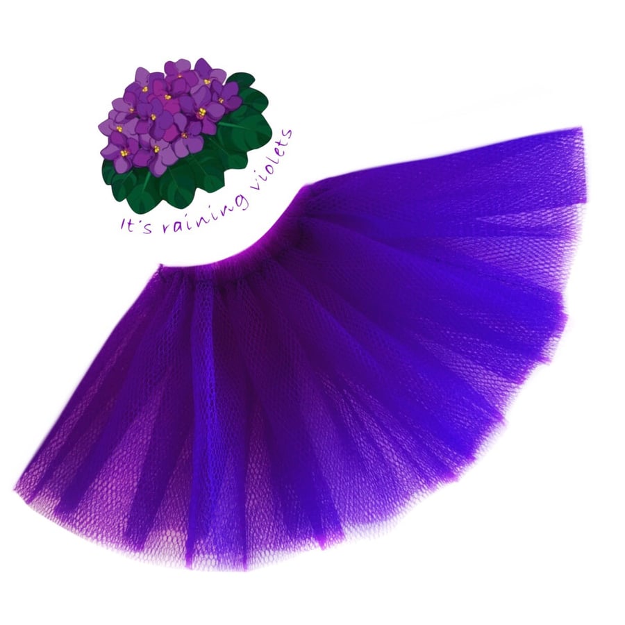 Reserved for Kat Reduced - Violet Ballet Tutu