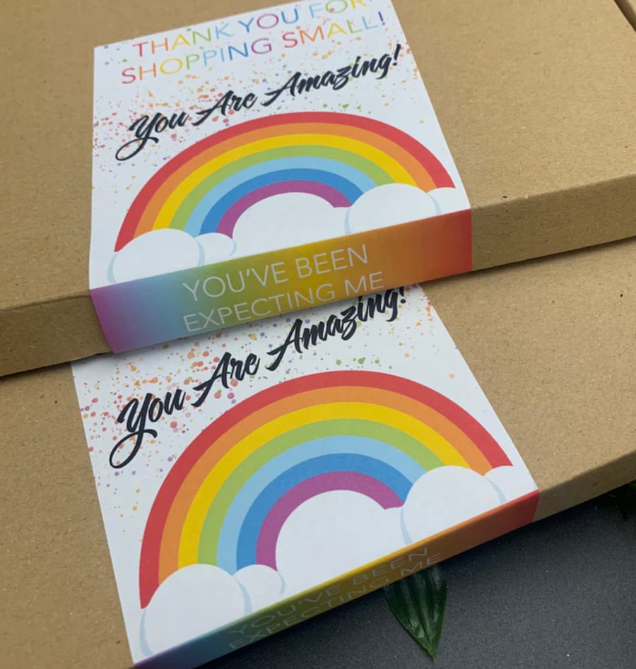 You are Amazing Box Seals Pack of 50 Folksy