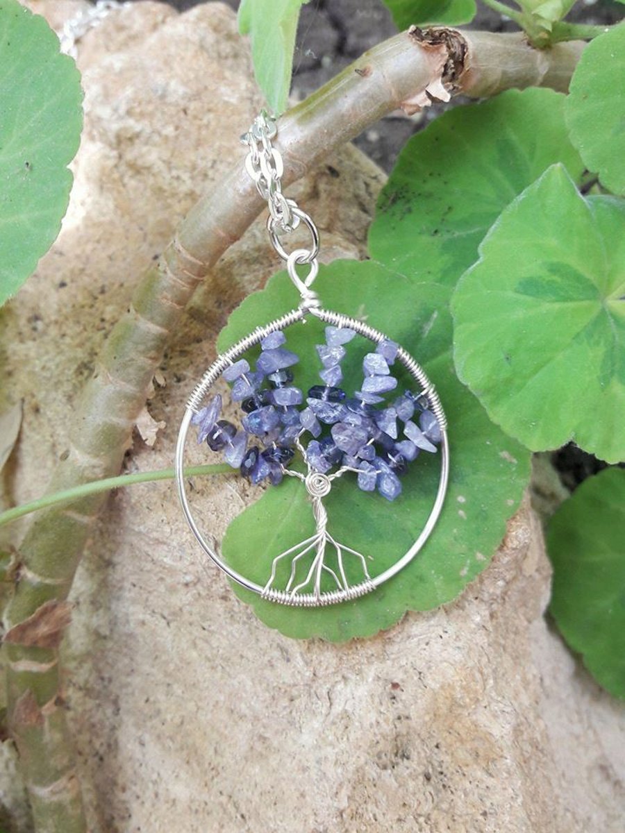 Tree of life with Tanzanite