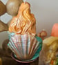 Handmade Mermaid Candle-Sculpted Ocean Inspired - Image 4
