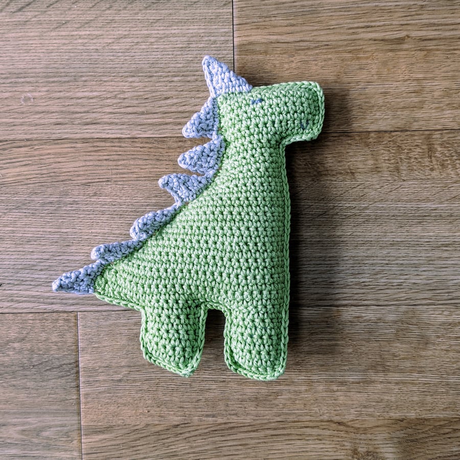 Dinosaur, Crochet Toy, Baby Gift, Cotton yarn