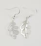 Oak Leaf Drop Earrings, Handmade Nature Gift for Her - Image 4