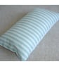 Tempur Travel Pillow Cover Duck Egg Stripes 16"x10" 16x10 - Image 2
