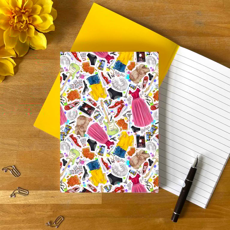 10 Things I Hate About You A5 Notebook – Hand-Drawn 90s Rom Com Journal 