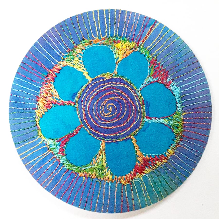 Large Pocket Mirror Folksy
