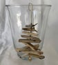 Driftwood Christmas Tree with Shamrock Charm. - Image 3