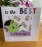 Handmade Teacher Appreciation Card