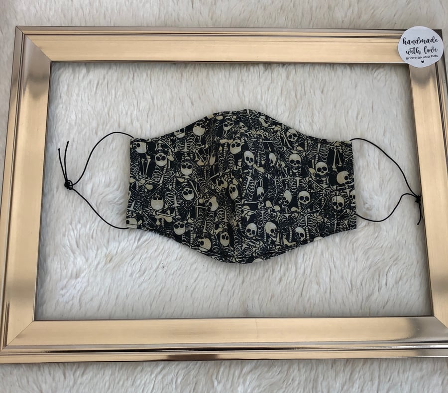 Handmade 100% Cotton Face Masks.Washable,Breathable and Reusable.Made in the U.K